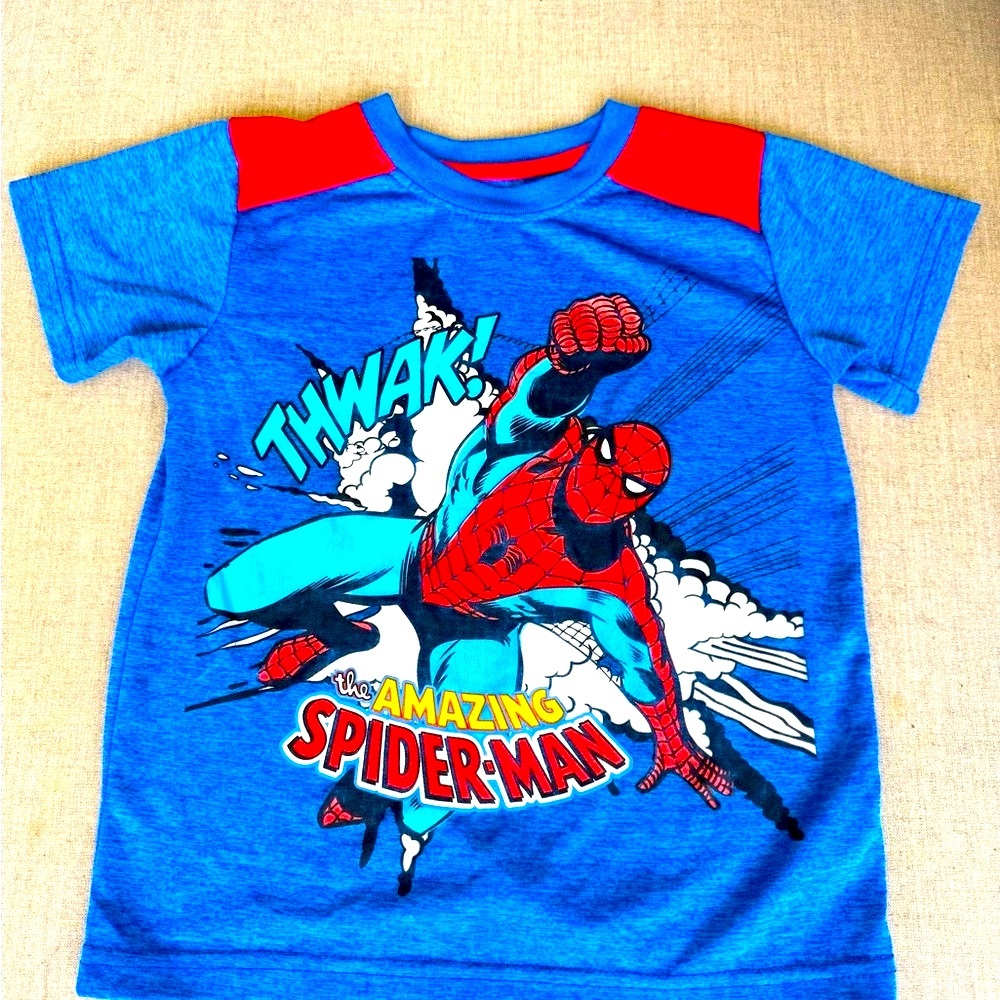 Marvel, Spider-man, Short Sleeve, Shirt, Size 6